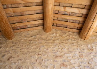 charpente et murs en pierres Rouviere Construction