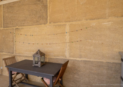 Murs de terrasses en blocs massifs de pierres du Gard Rouviere Construction